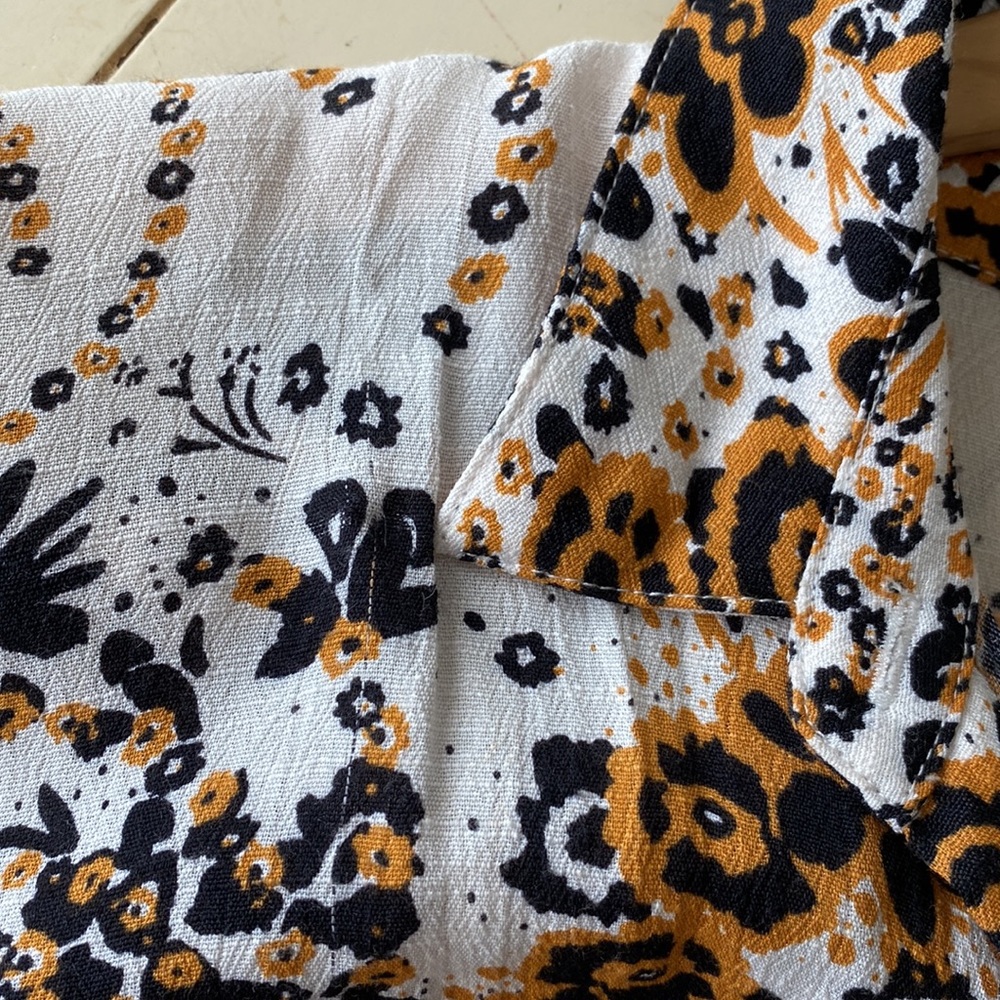 NWOT Free People Bandana Print Shirt Dress - Picture 8 of 14